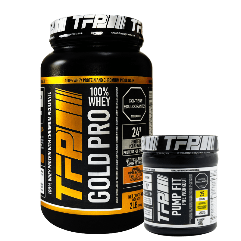 Combo TFP Gold Pro 2 Lbs y TFP Pump Fit 300 Grs